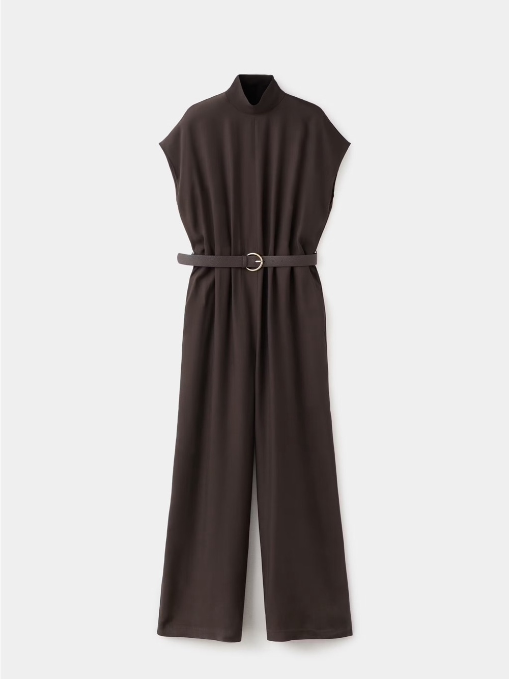 NWT (size M) MANGO LYOCELL JUMPSUIT WITH BELT - Picture 6 of 11